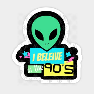 I Believe in the 90s Sticker